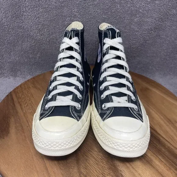 Converse Chuck Taylor All Star 70 High x Comme des Garcons CDG Women’s Size 9 - Picture 2 of 8